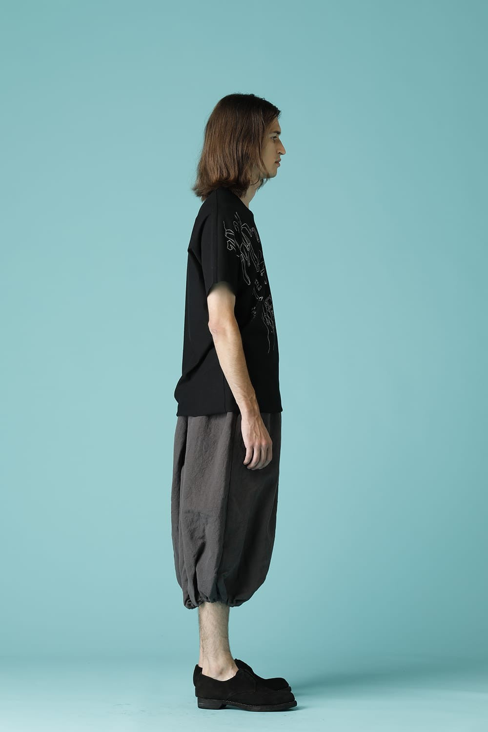 BALLOON PANTS - PA78-CLI20_gray purple