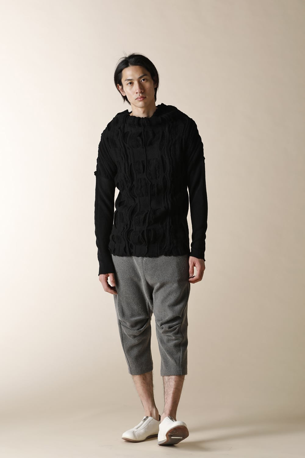 PULL OVER JACQUARD KNIT- CT53K-KW5_black