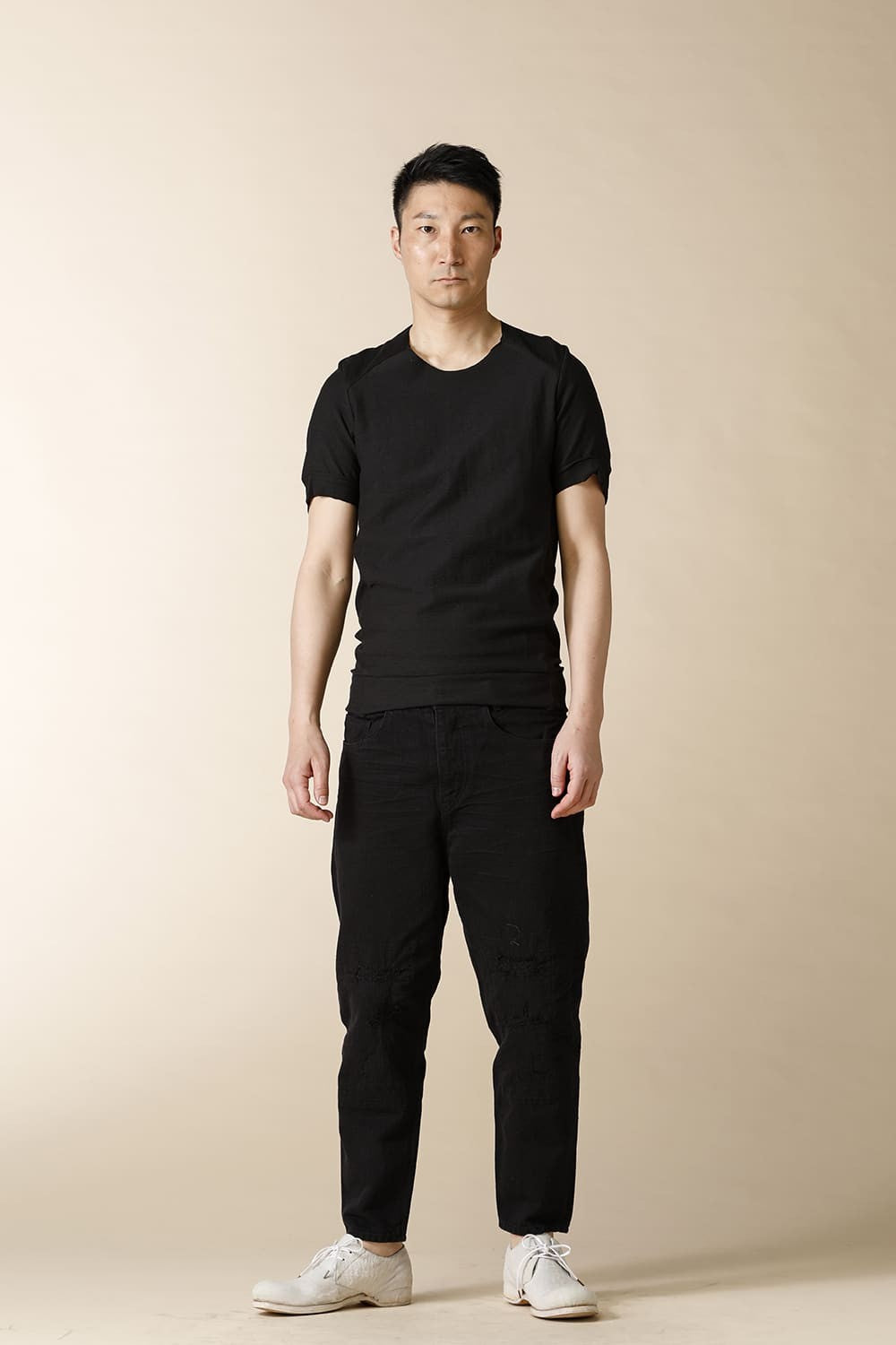 TUCK RAGLAN T-SHIRTS - CT61S-LJ41_black