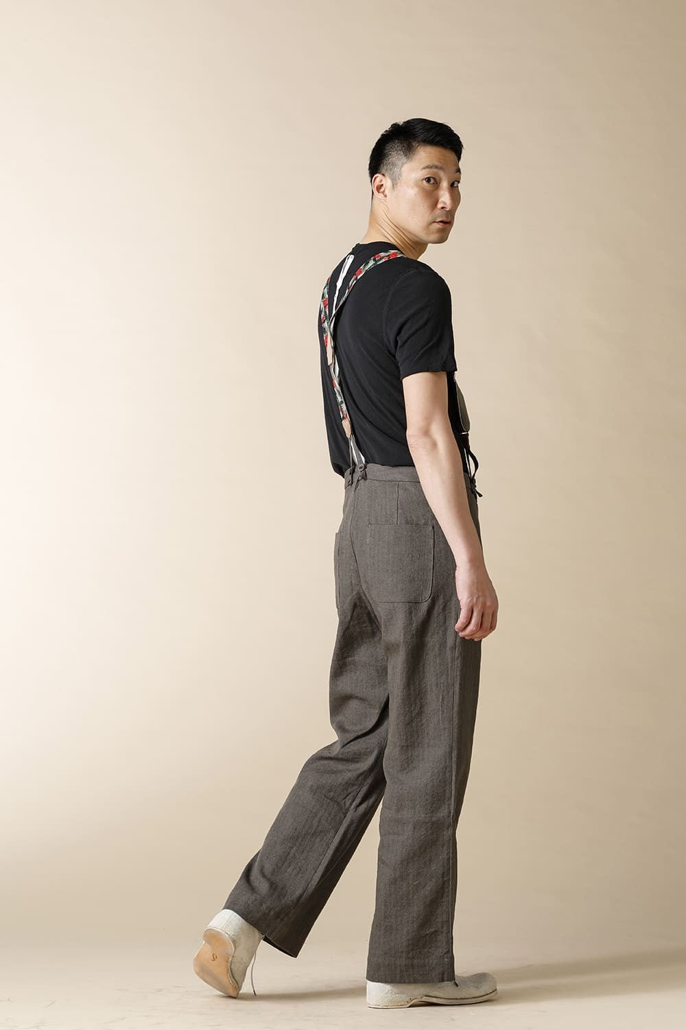 WIDE PANTS - PA81-CLI22-A_brown gray