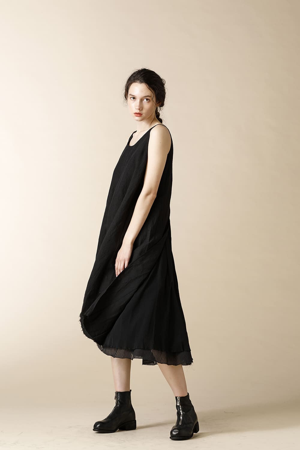 NO SLEEVE DRESS - OP11W-RY1_black