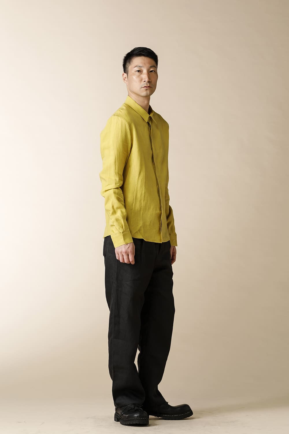 BASIC SHIRTS - SH21-LI12-Mustard