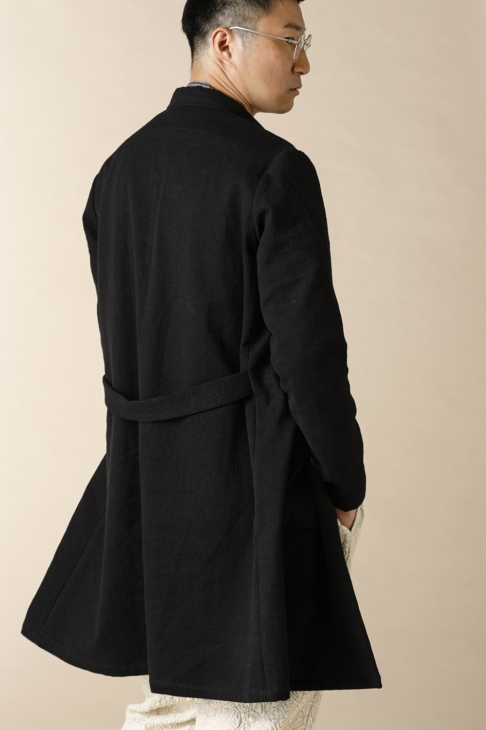 STAND CALLOR WORK COAT - CO31-HW22_Brown