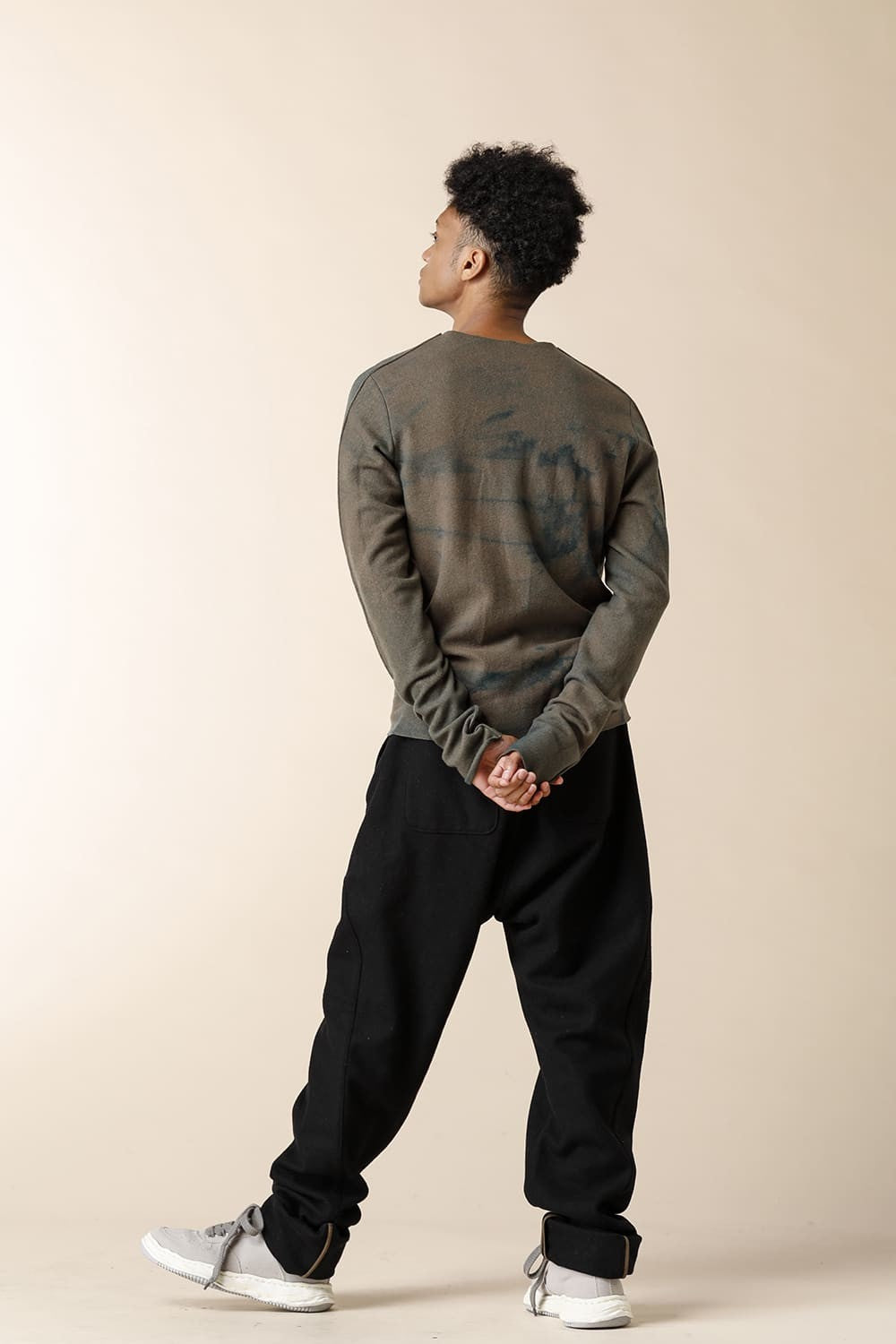 BASIC LONG SLEEVE T-SHIRTS - CT28-MJ26_black