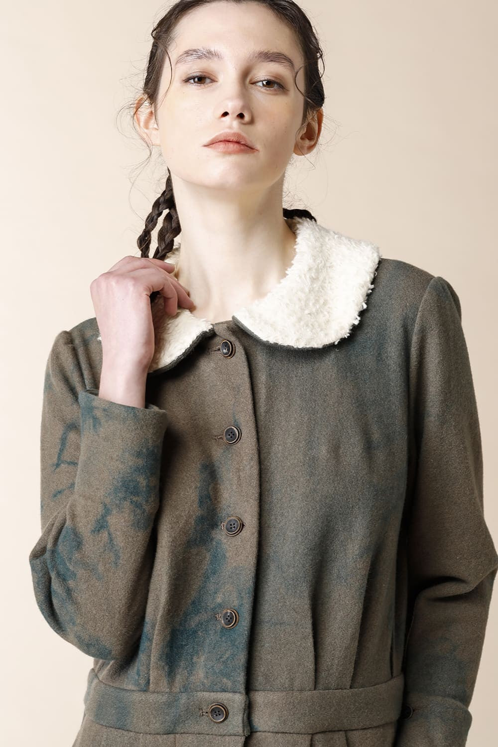 ROUND COLLAR JUMPSUIT - OP25W-MJ26_Black