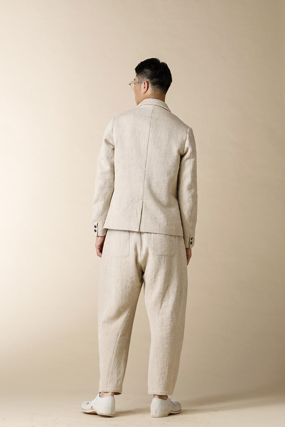 WIDE TUCK PANTS - PA95-HW22_black