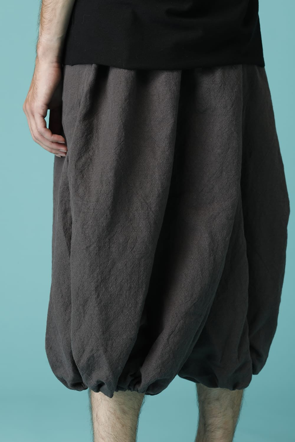 BALLOON PANTS - PA78-CLI20_steel gray