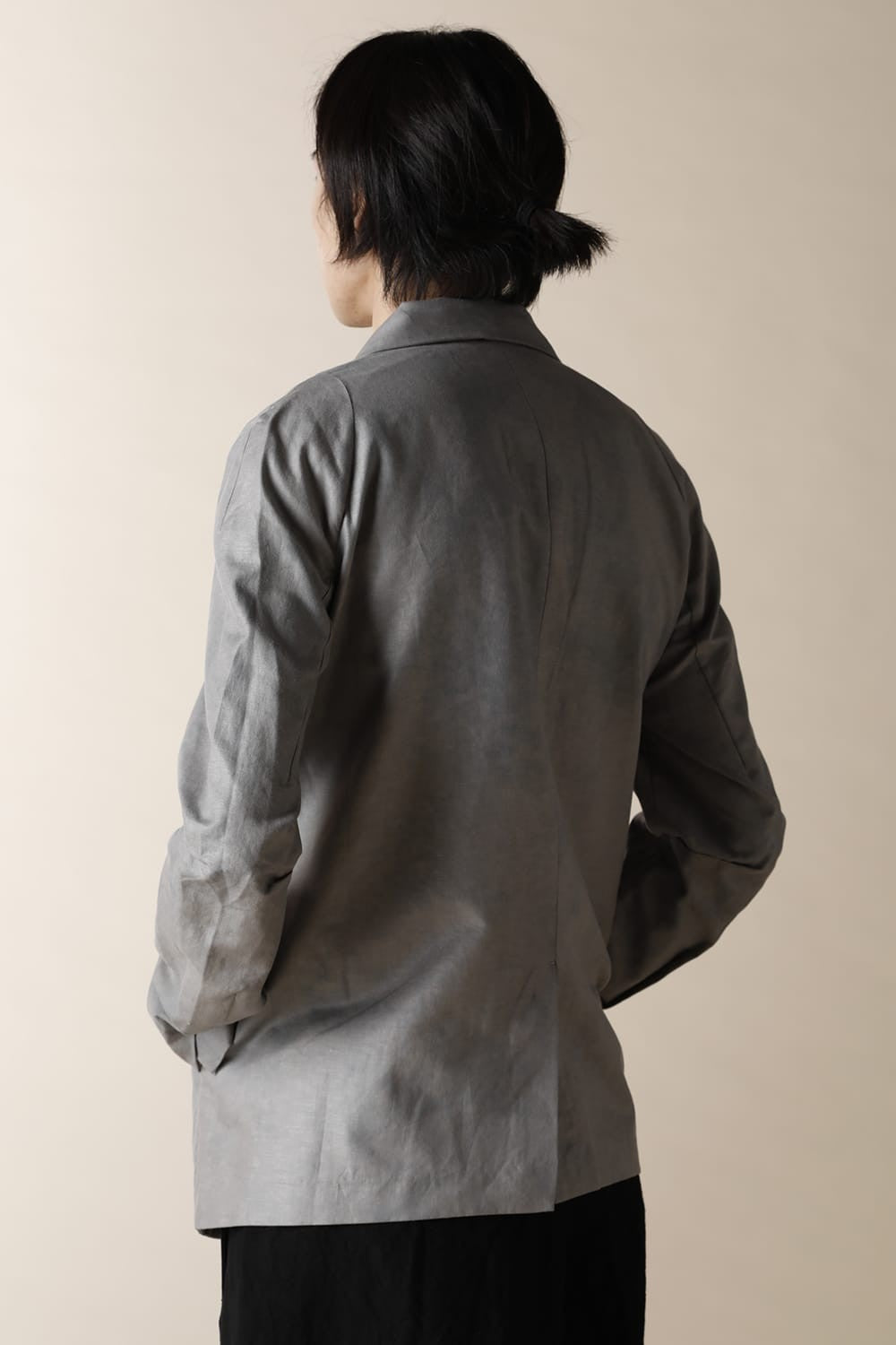 SEMI NOTCHED LAPEL JACKET LIGHT GRAY - JK42H-CLI12_light gray