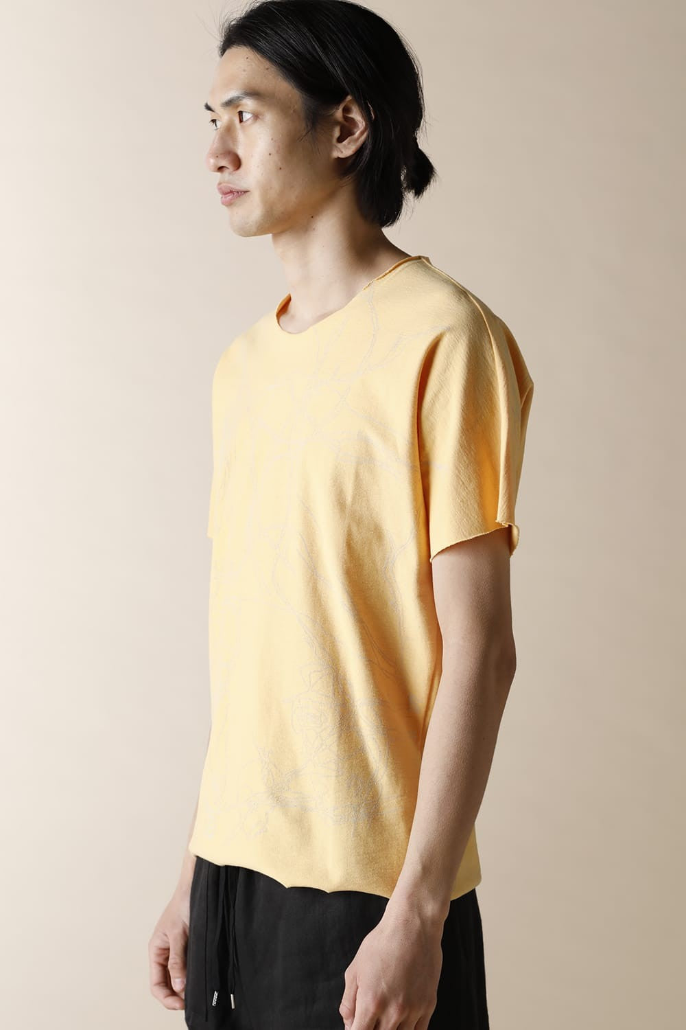 FLAT PRINTED T-SHIRTS - CT11S(A)-LJ40_Nefle Orange