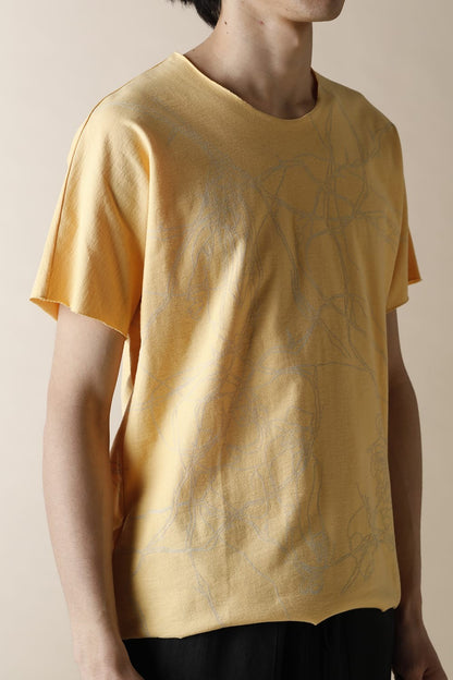 FLAT PRINTED T-SHIRTS - CT11S(A)-LJ40_Nefle Orange