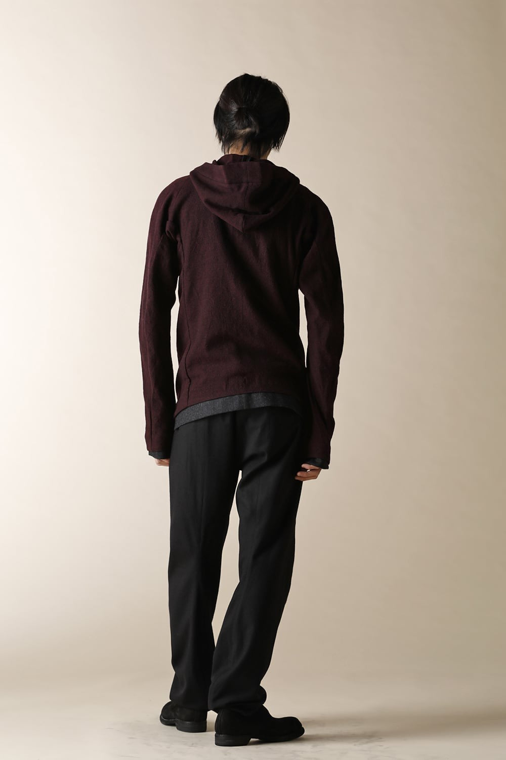 ZIP UP RAGLAN PARKA - CT43-MW9_bordeaux