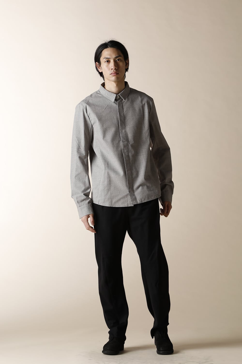 BASIC SHIRTS - SH21-LCW3_Stone Gray