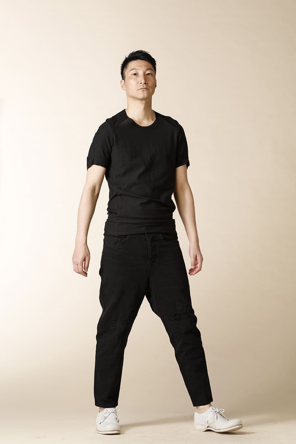 TUCK RAGLAN T-SHIRTS - CT61S-LJ41_black