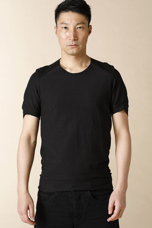 TUCK RAGLAN T-SHIRTS - CT61S-LJ41_black
