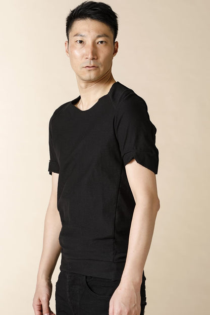 TUCK RAGLAN T-SHIRTS - CT61S-LJ41_black