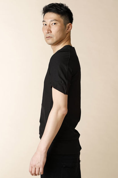 TUCK RAGLAN T-SHIRTS - CT61S-LJ41_black