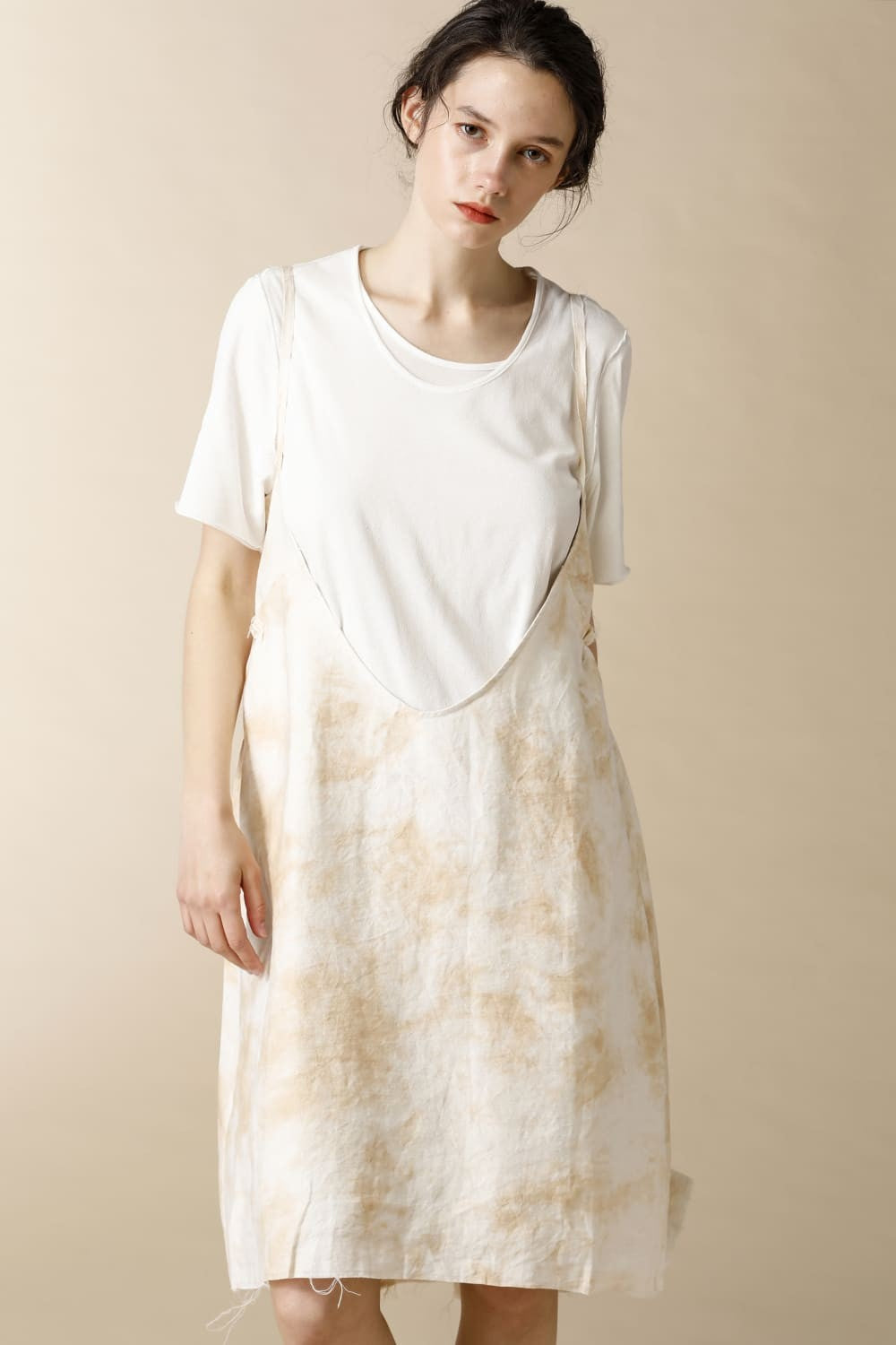 SKIRT DRESS - OP12W-RA2-ecru white