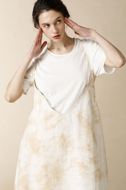 SKIRT DRESS - OP12W-RA2-ecru white