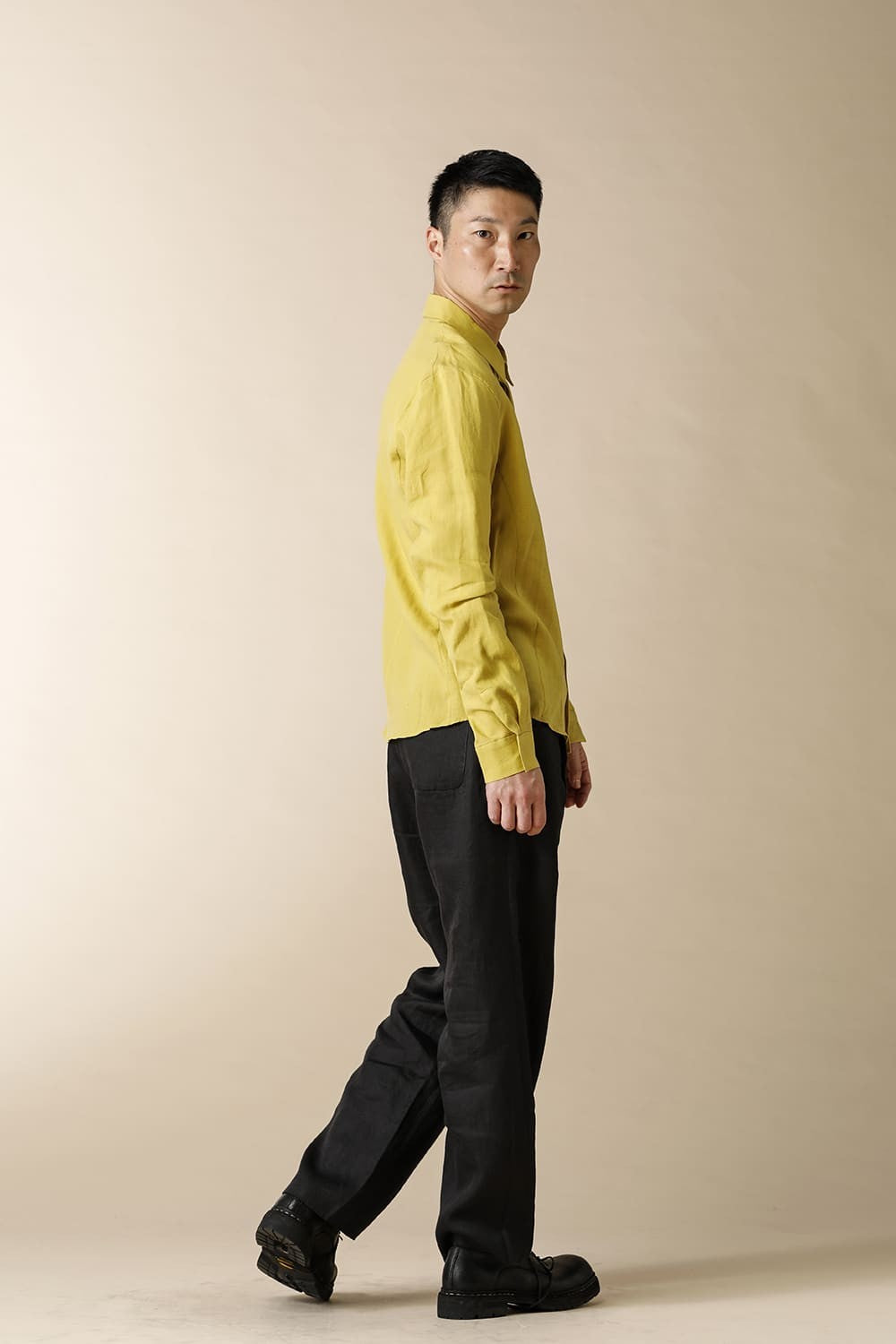 BASIC SHIRTS - SH21-LI12-Mustard