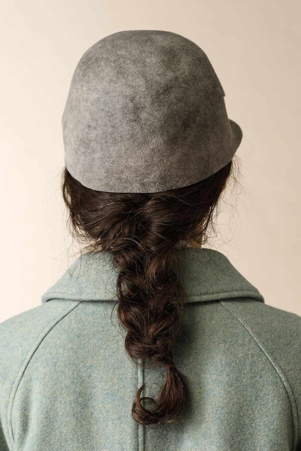 Reinhard Plank x individual sentiments - NARROW BRIM CAP - Rabbit Hair