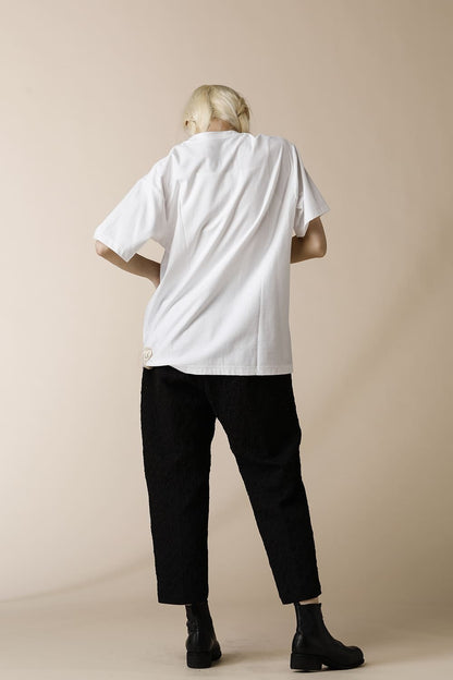 DISCLOSED PRINTE T-SHIRTS White