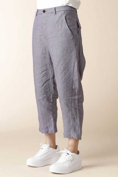 WIDE TUCK PANTS - PA97-LI19_black