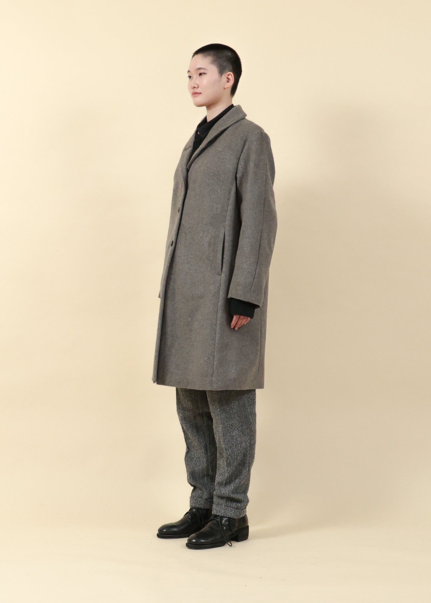 WOMEN'S LONG COAT-CO2W-MW19_beige gray