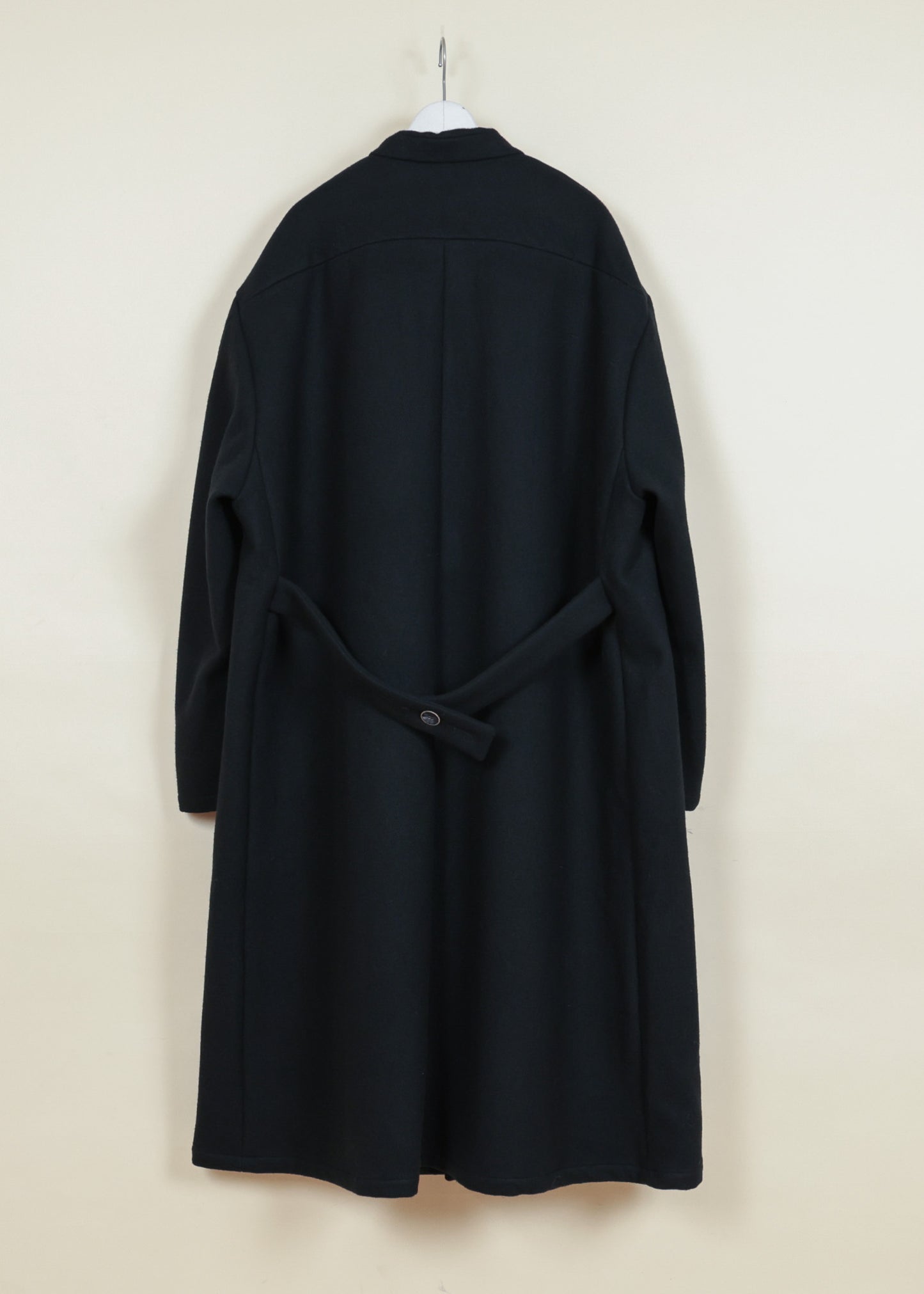 STAND COLLAR LOOSE SILHOUETTE COAT-CO31-MW19_black