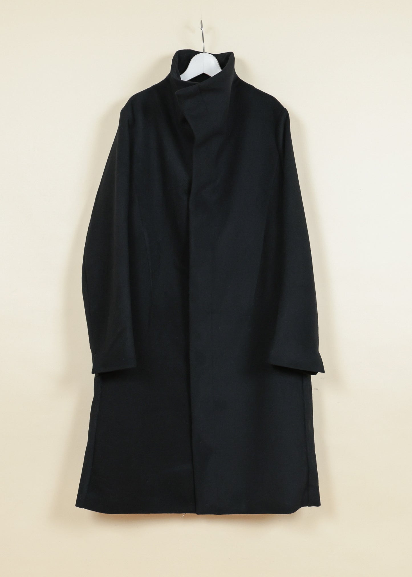 HIGH NECK COAT - CO9-MW19_black