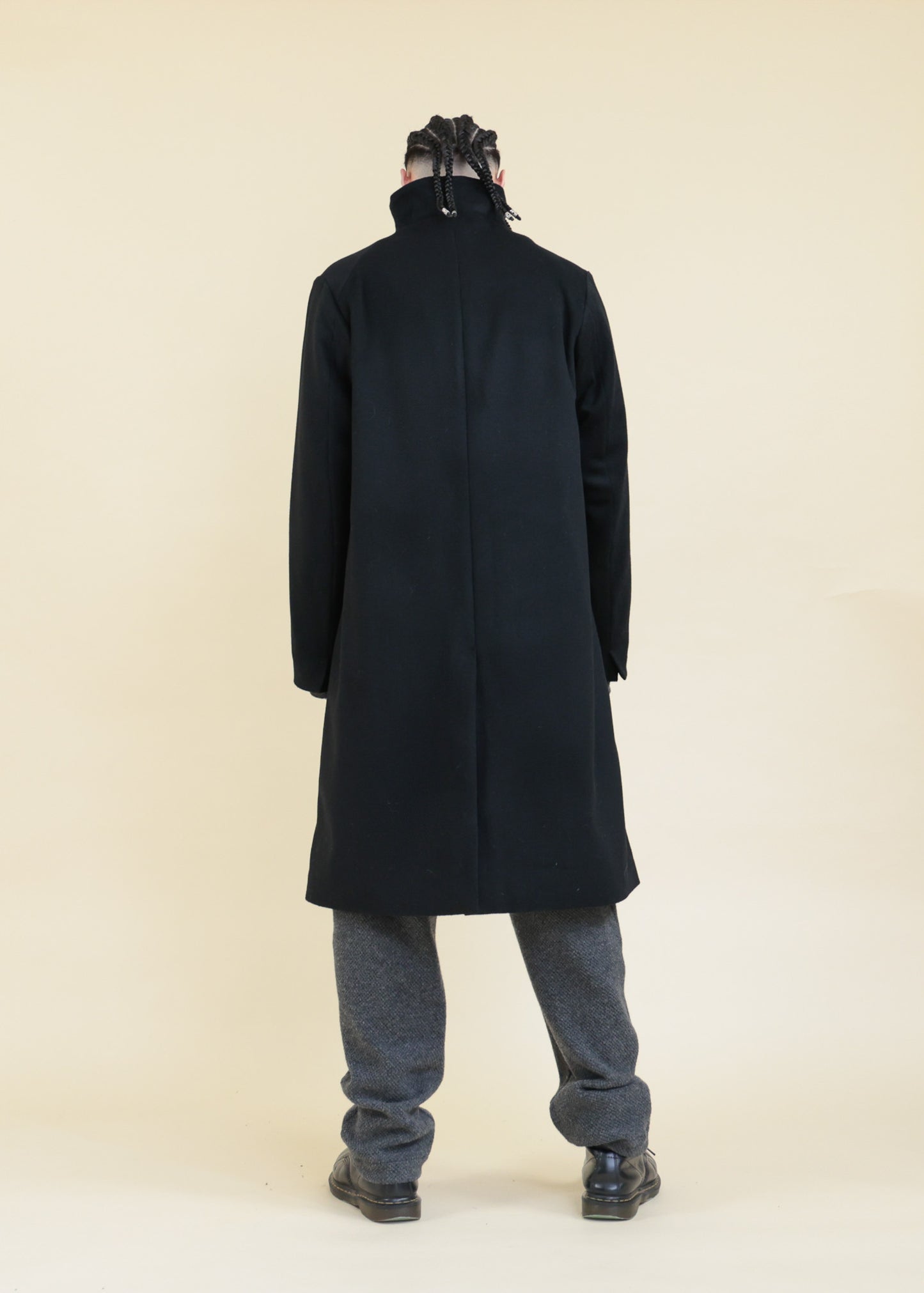 HIGH NECK COAT - CO9-MW19_black