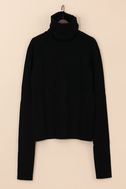 WOMEN'S HIGH NECK L/S T-Shirts-CT67W-MJ26_black