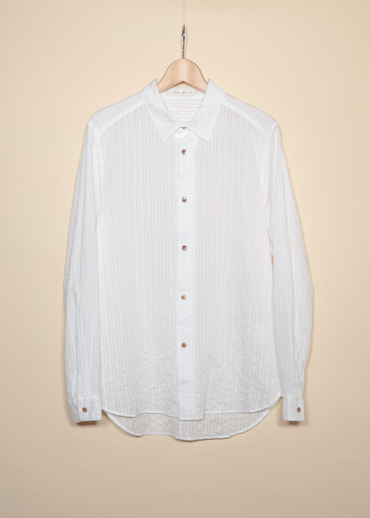 LOOSE SIHOUETTE LONG SLEEVE SHIRTS - SH52-LC39_White