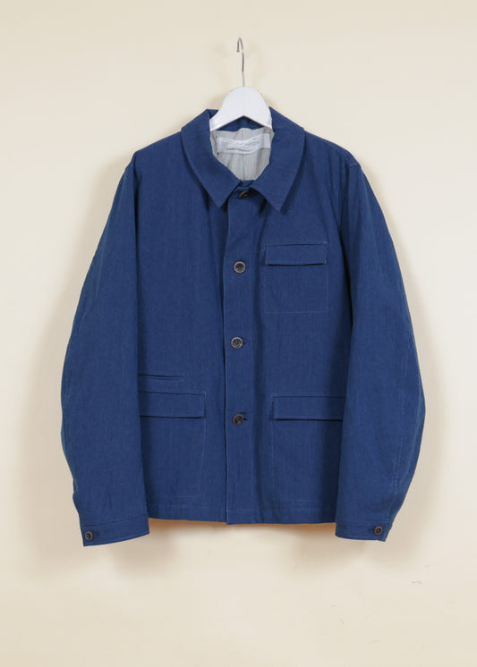 WORK-STYLE JACKET - JK57-LC42_indigo blue