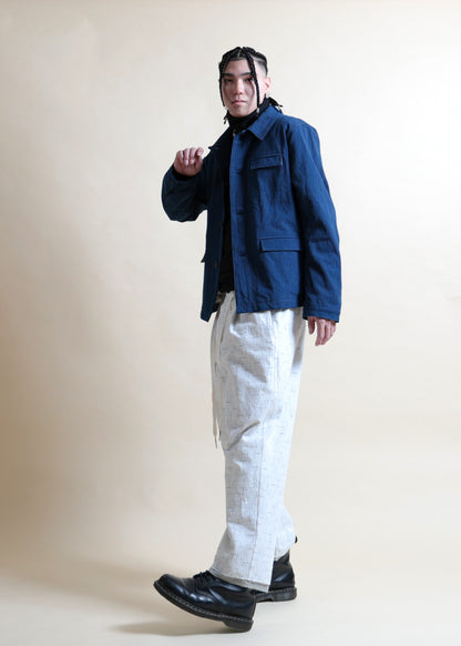 WORK-STYLE JACKET - JK57-LC42_indigo blue