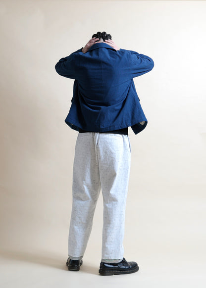 WORK-STYLE JACKET - JK57-LC42_indigo blue