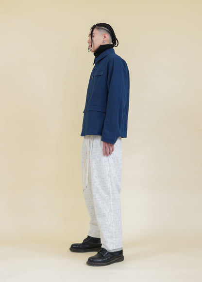 WORK-STYLE JACKET - JK57-LC42_indigo blue