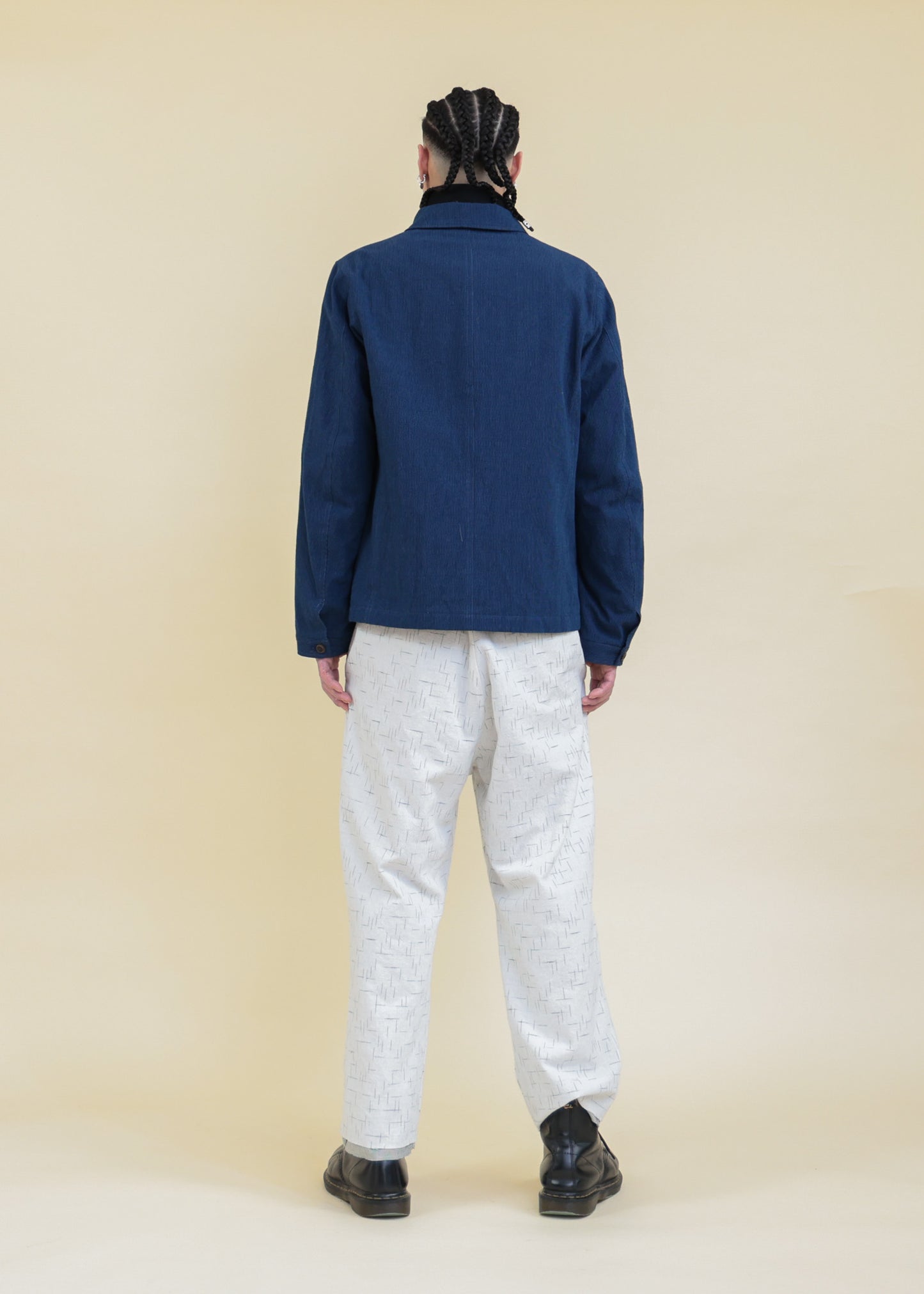 WORK-STYLE JACKET - JK57-LC42_indigo blue