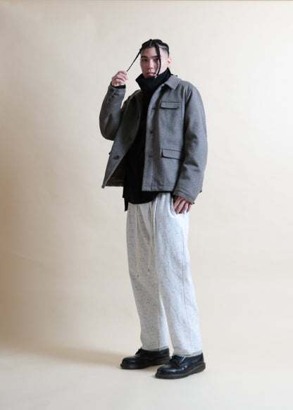 WORK-STYLE JACKET - JK57-MW19_beige gray