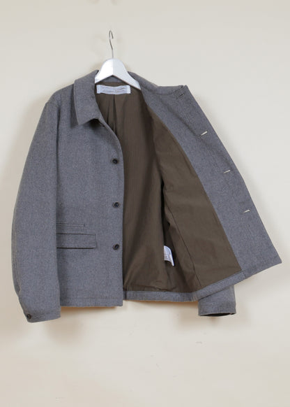 WORK-STYLE JACKET - JK57-MW19_beige gray