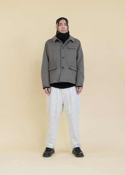 WORK-STYLE JACKET - JK57-MW19_beige gray