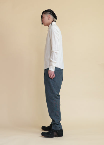 BASIC LONG SLEEVE SHIRT - SH21-LC13_white