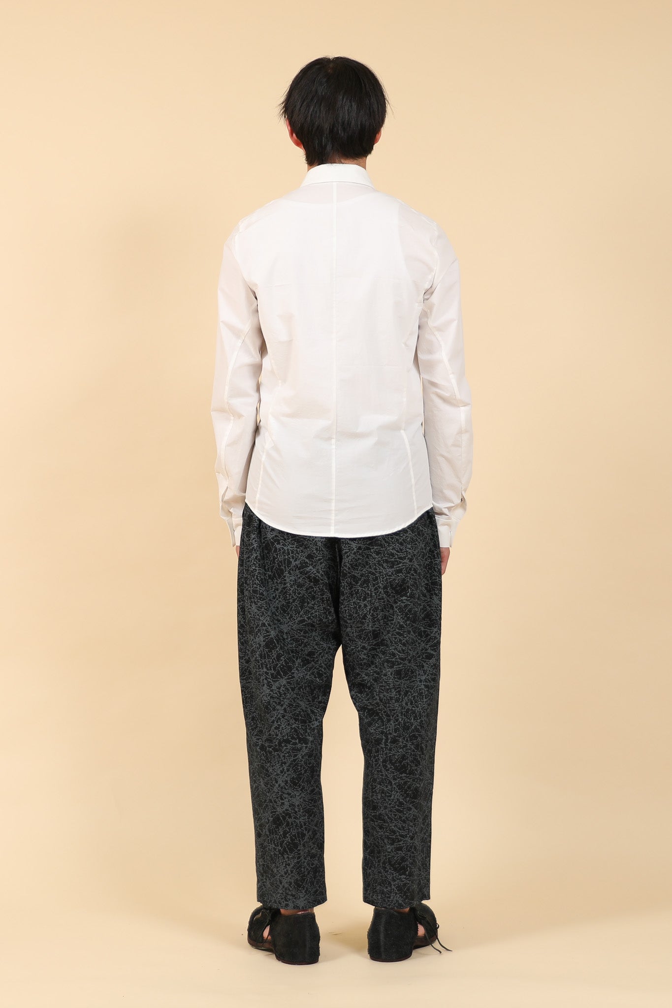 BASIC LONG SLEEVE SHIRT - SH21-LC39_Cafe