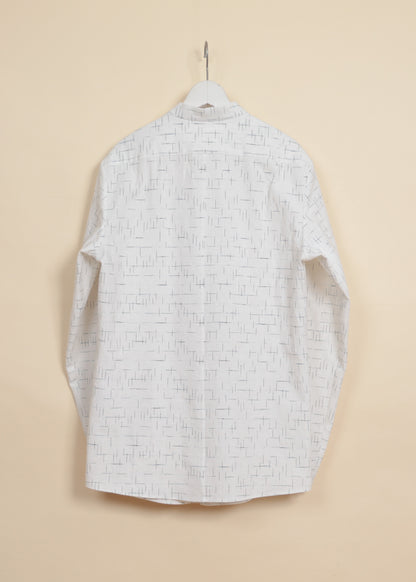 MAO COLLAR SHIRTS - SH51-LC43_white