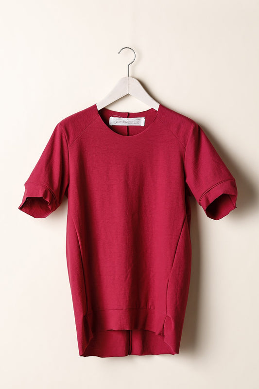 TUCK RAGLAN T-SHIRTS - CT61S-LJ41_cardinal red
