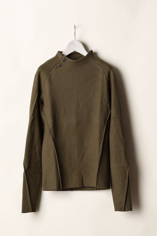 NARROW NECK LONG SLEEVE T-SHIRTS - CT66-MJ17_brown gray