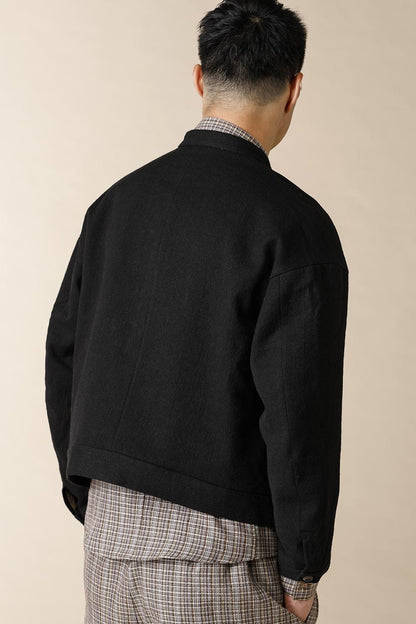 SHORT LENGTH BLOUSON - JK62-HW22_black