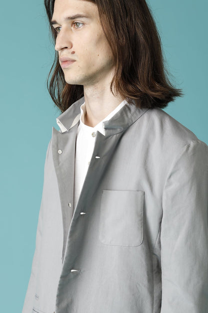 STAND COLLAR JACKET - JK45H-CS1_Gray