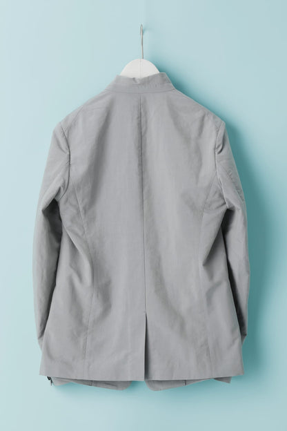 STAND COLLAR JACKET - JK45H-CS1_Gray