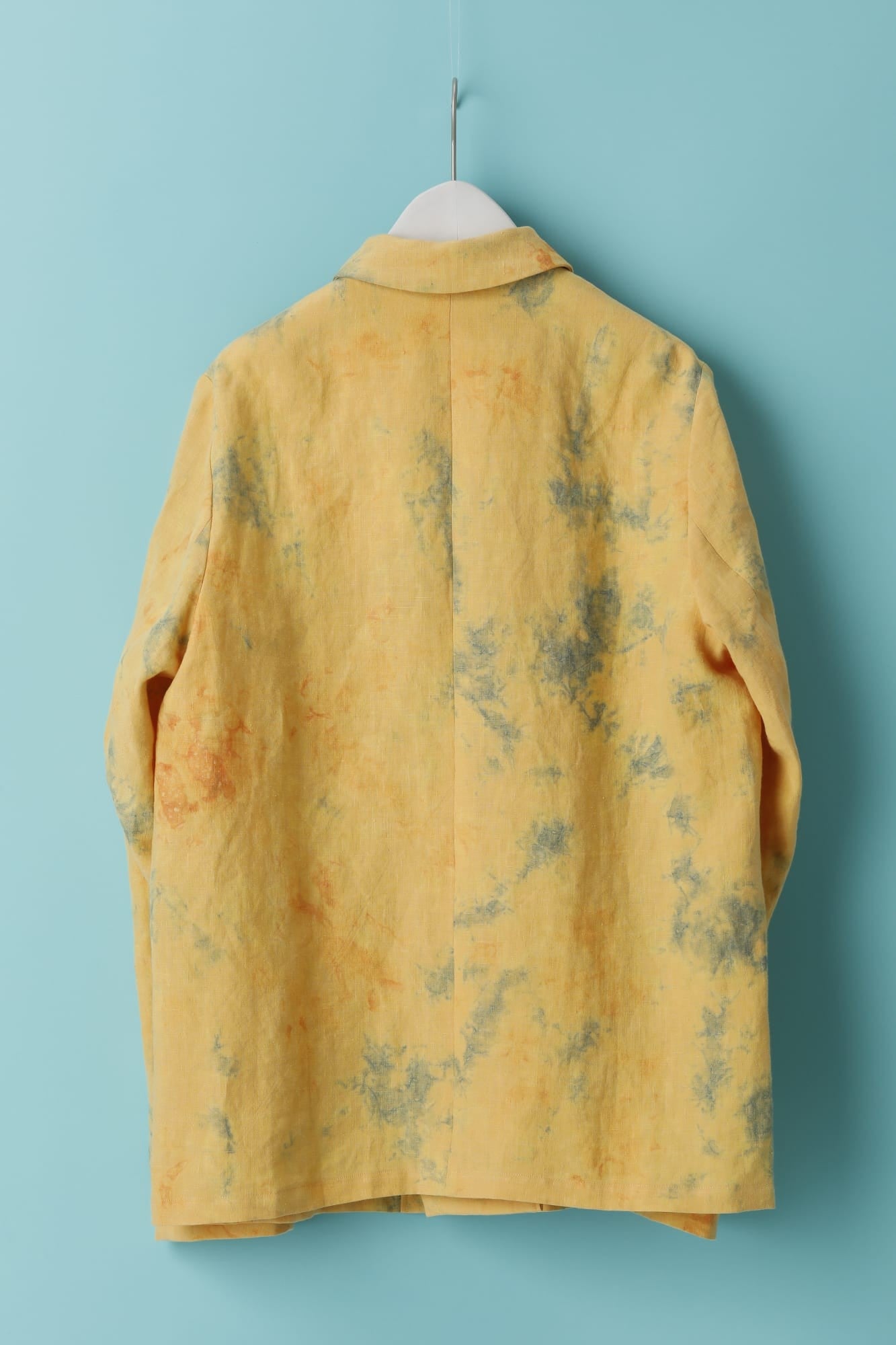 LOOSE SILHOUETTE JACKET - JK64H-LI18_Mottled orange